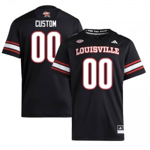 #00 Louisville Cardinals Black Men's College Football Elite Jersey | Essential Fan Collection 56nk6l58