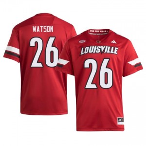 #26 Louisville Red Men's College Football Elite Jersey | Essential Fan Collection 602hE86o