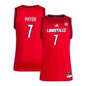 #7 Louisville Red Men's College Basketball Elite Jersey | Essential Fan Collection 92FkTxB6