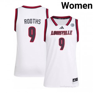#9 Cardinals White Women's College Basketball Elite Jersey | Essential Fan Collection 78RAVn27