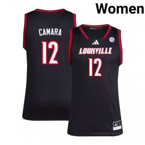 #12 Louisville Cardinals Black Women's College Basketball Elite Jersey | Essential Fan Collection 37r5EM68