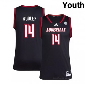 #14 Louisville Cardinals Black Youth College Basketball Elite Jersey | Essential Fan Collection 65M33Df1