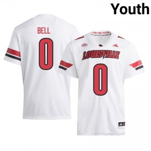 #0 Cardinals White Youth College Football Elite Jersey | Essential Fan Collection 91LP36p1