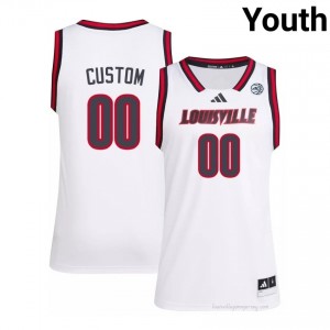 White Custom #00 Cardinals Youth Player Jersey | Premium Embroidery Basketball Fan Apparel 69r6bl3m