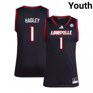 #1 Louisville Cardinals Black Youth College Basketball Elite Jersey | Essential Fan Collection 55thYd15
